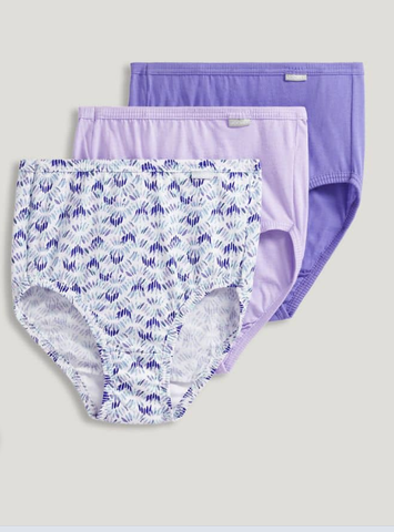 JOCKEY - FREE SHIPPING - Elance Cotton 3 Pack Brief Jockey Panties