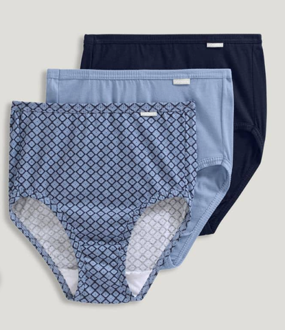 JOCKEY - FREE SHIPPING - Elance Cotton 3 Pack Brief Jockey Panties