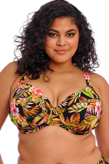 ELOMI - FREE EXPRESS SHIPPING - Tiger Valley Plunge Bikini Elomi Swimwear