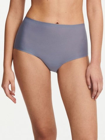 Chantelle Panties - SoftStretch Seamless Full Brief in One Size 2647-0SM - Smoke Grey