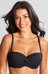 PANACHE - FREE SHIPPING - Ella Twist Padded Bandeau Panache Swimwear