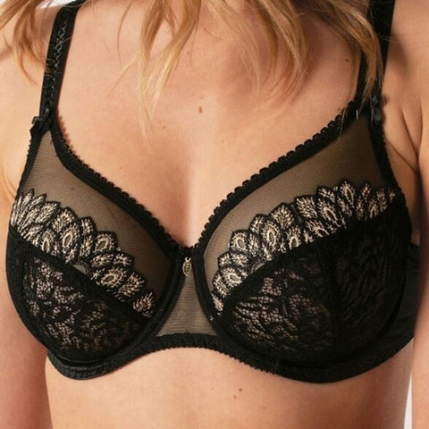 EMPREINTE - FREE EXPRESS SHIPPING - Swan Plunge Empriente Bra