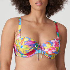 Primadonna Swimwear - Sazan Full Cup Bikini Top 4010710 - Blue Bloom