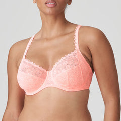 PRIMADONNA TWIST - FREE EXPRESS SHIPPING -Sunset Hotel Full Cup Bra- Pink Parfait