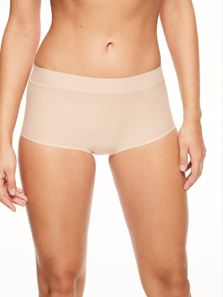 Chantelle Panties - SofStretch Seamless BoyShorts in One Size 1064-0WU - Ultra Nude