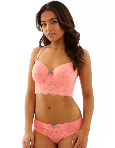 CLEO - FREE SHIPPING -Marcie Balconnet Bra FINAL SALE- Candy Pink