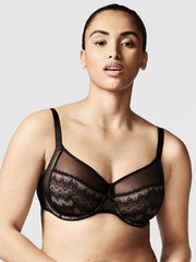 CHANTELLE - FREE EXPRESS SHIPPING -Releve Moi Underwire Bra- Black