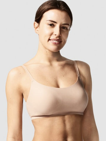 Chantelle Bra - Scoop Padded Bralette 16A2 - Nude -FREE EXPRESS SHIPPING