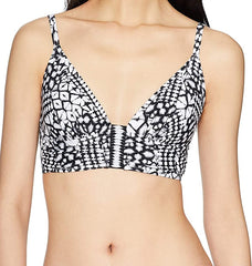 Gottex Swimwear - Tribal Batik V-Neck Halter Bikini E935-1B24 - Black/White - Thebra