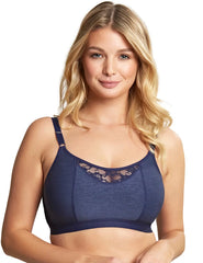Cleo Bra - Freedom Non Wired 10321 FINAL SALE- Navy -FREE EXPRESS SHIPPING