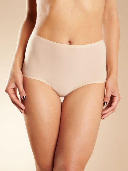 Chantelle Panties - Soft Stretch Seamless Full Brief in One Size 2647 - Latte - Thebra