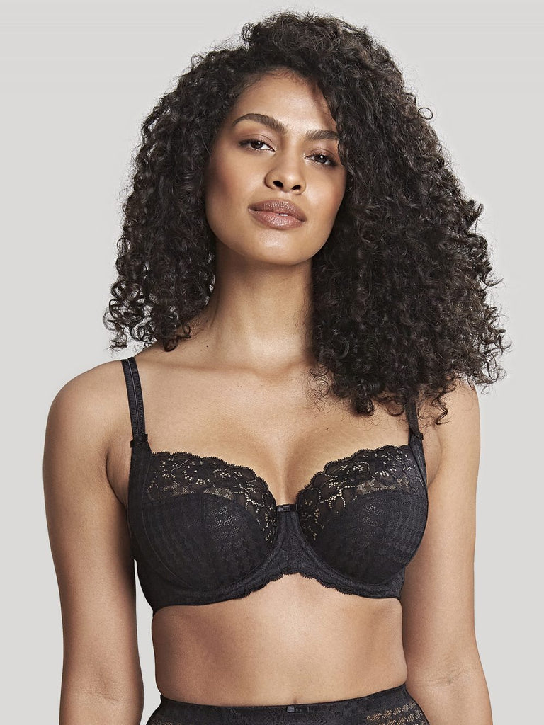 NWT $72 Panache [ 28H US ] Envy Balconnete Underwire Full Cup Bra in Ivory  #U675