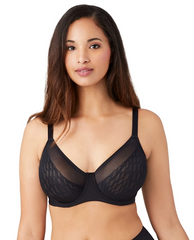 WACOAL - FREE EXPRESS SHIPPING -Elevated Allure Underwire Bra- Black