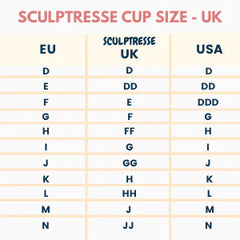 Sculptresse Bra - Dina Full Cup bra 7111 - Black/Red FINAL SALE -FREE EXPRESS SHIPPING