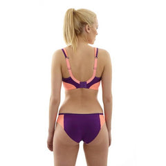 Panache Bras - Sport No Wire 7341 - Purple Coral SPECIAL OFFER FREE EXPRESS SHIPPING - Thebra