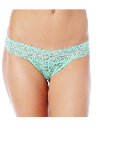Triumph Panties - Lace Thong 11100 - Turquoise - Thebra