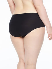 Chantelle Panties - SoftStretch Seamless Hipsters in One Size Plus 1134 - Black
