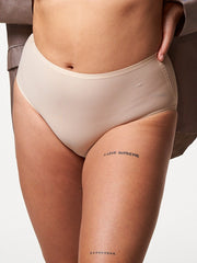 Chantelle Panties - Soft Stretch Seamless Full Brief in One Size 2647 - Golden Beige - Thebra