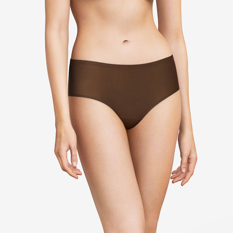 Chantelle Panties - Soft Stretch Seamless Hipsters in One Size 2644 - Walnut - Thebra