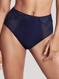 Panache Panties - Rocha Deep Brief 10344 - Navy