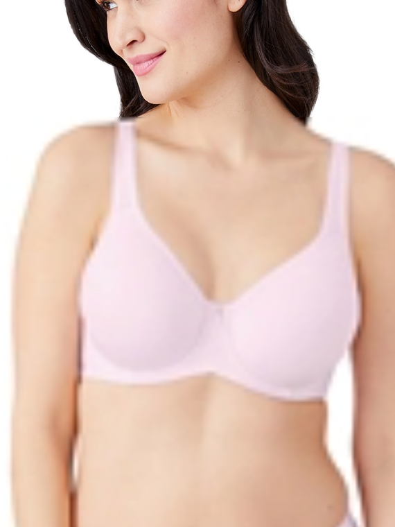 Wacoal Bra - Basic Beauty Spacer Underwire T-Shirt Bra 853192 - Tender Touch -FREE EXPRESS SHIPPING
