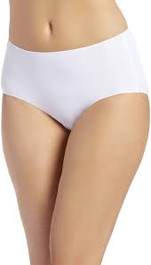 Jockey Panties - No Panty Line Promise Hip Briefs 7492 - White (100) - Thebra