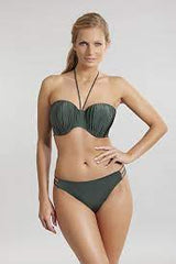 Panache Swimwear - Marina Bandeau SW0834 - Khaki - Thebra
