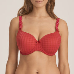 PrimaDonna Bras - Madison Padded Heart Shaped 0262120 & 0262121 - Persian Red - Thebra