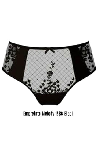 Empreinte Panties - Melody Panty 1586 - Black - Thebra